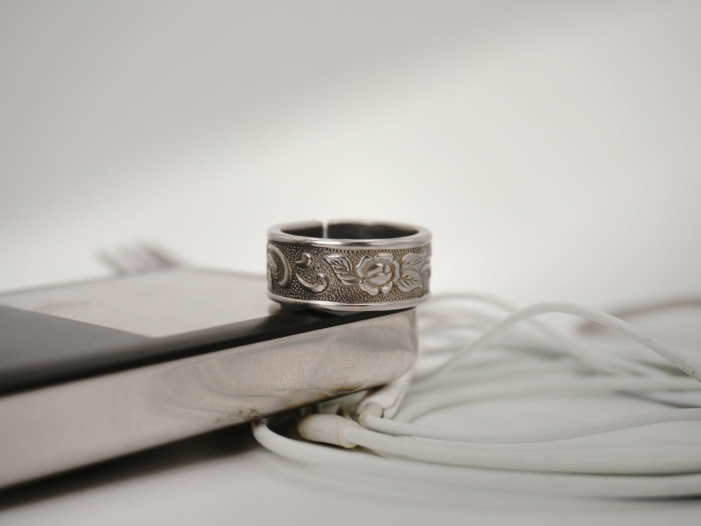 Bague recyclée (taille: 9)