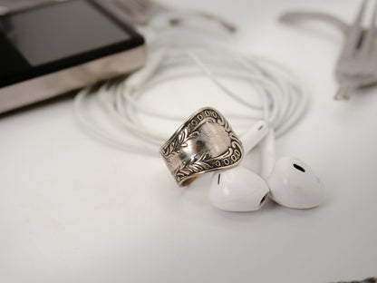 Bague recyclée (taille: 9)