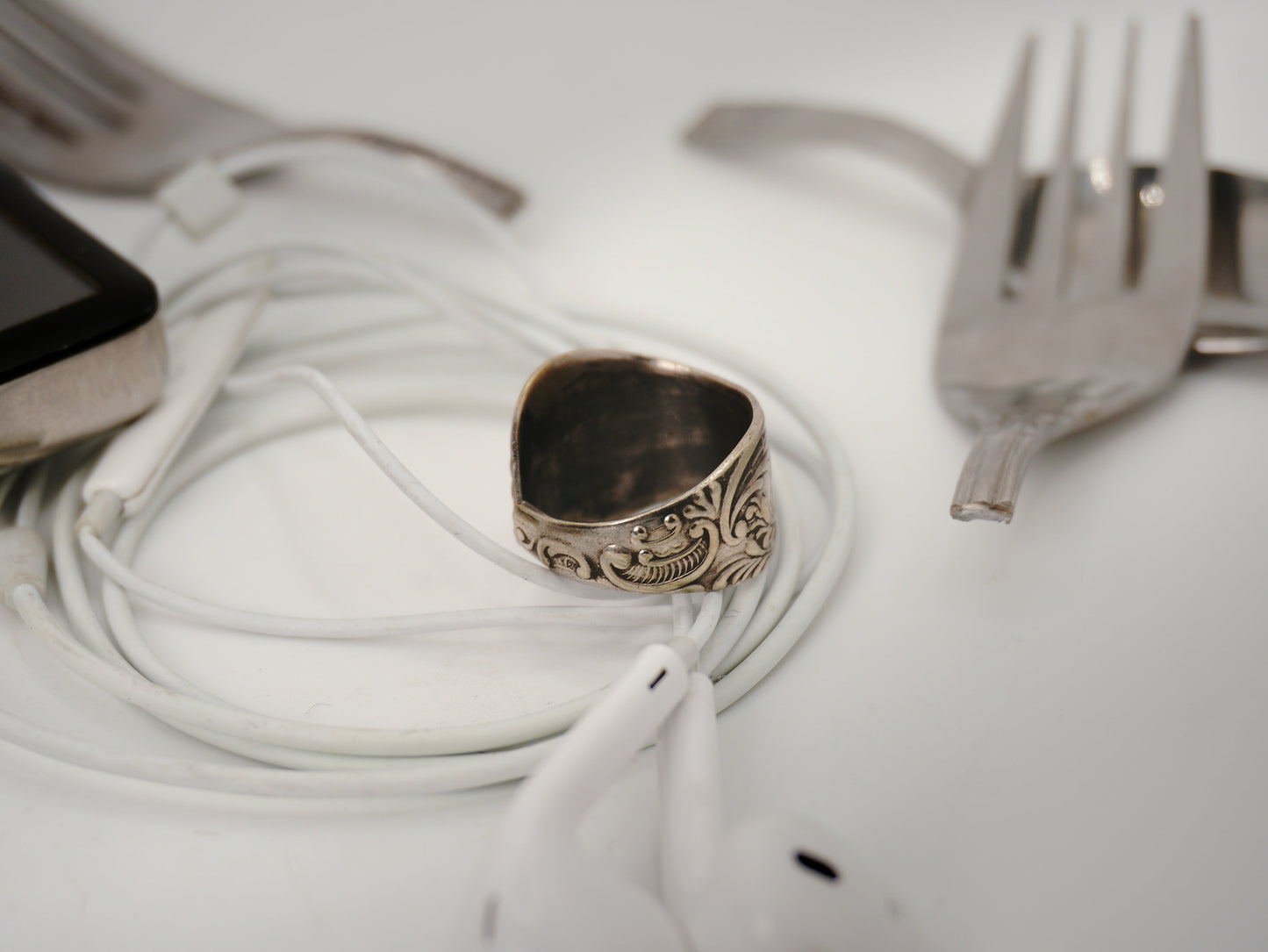 Bague recyclée (taille: 9)