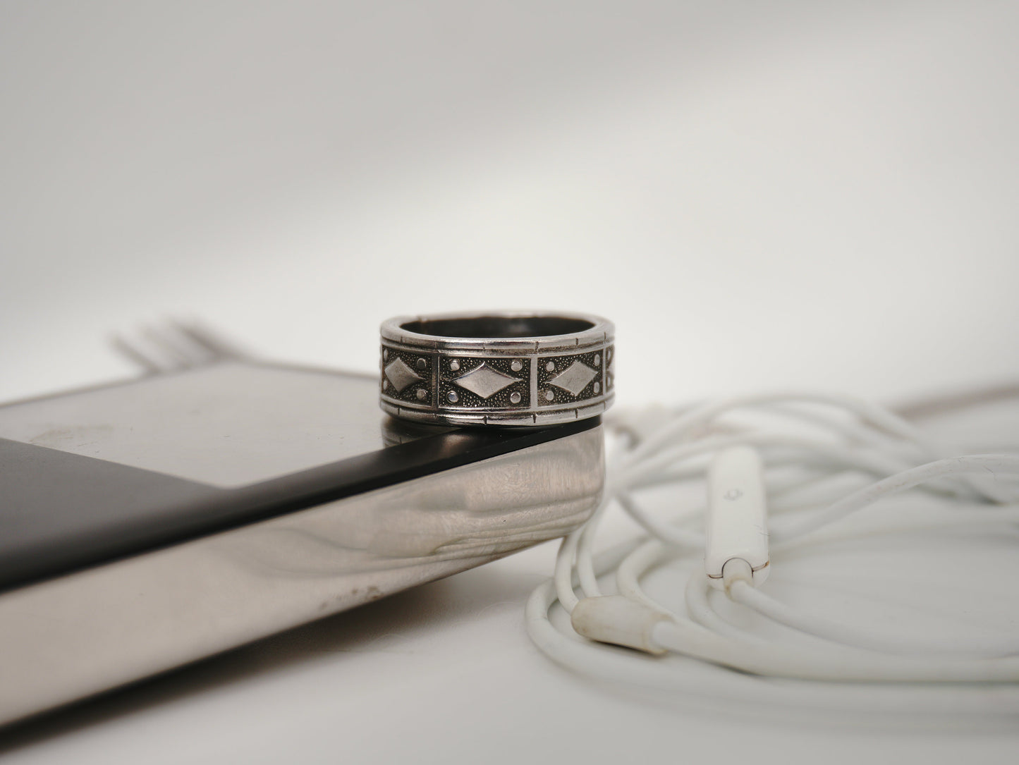 Bague recyclée (taille: 8.5)