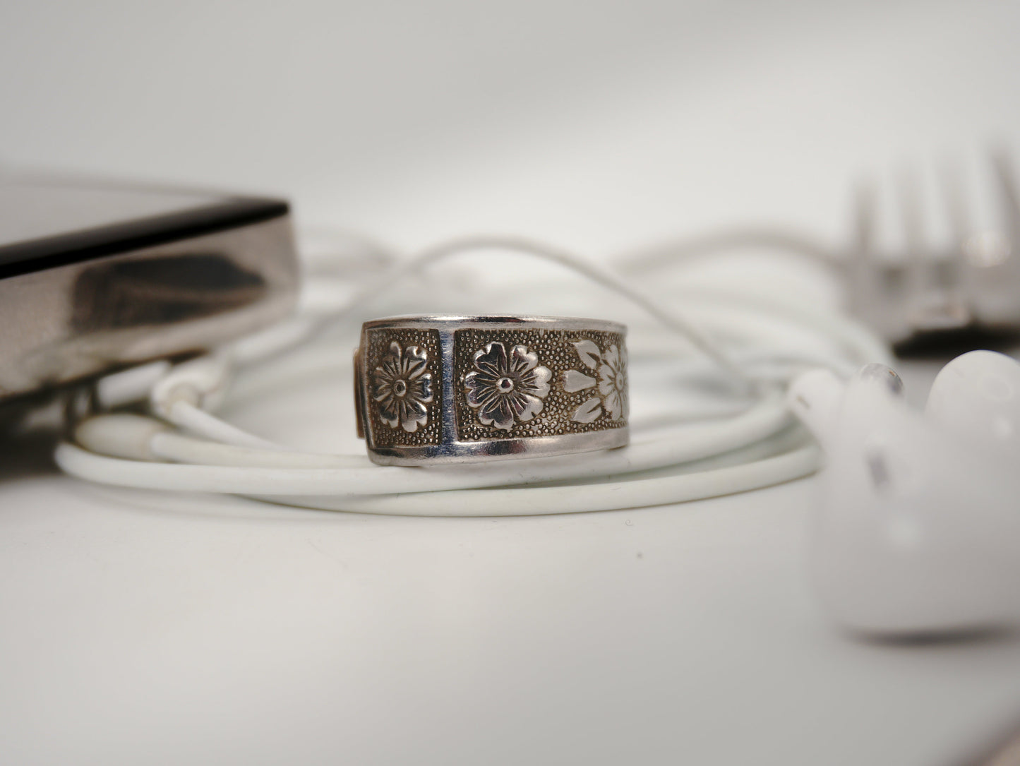 Bague recyclée (taille: 9)