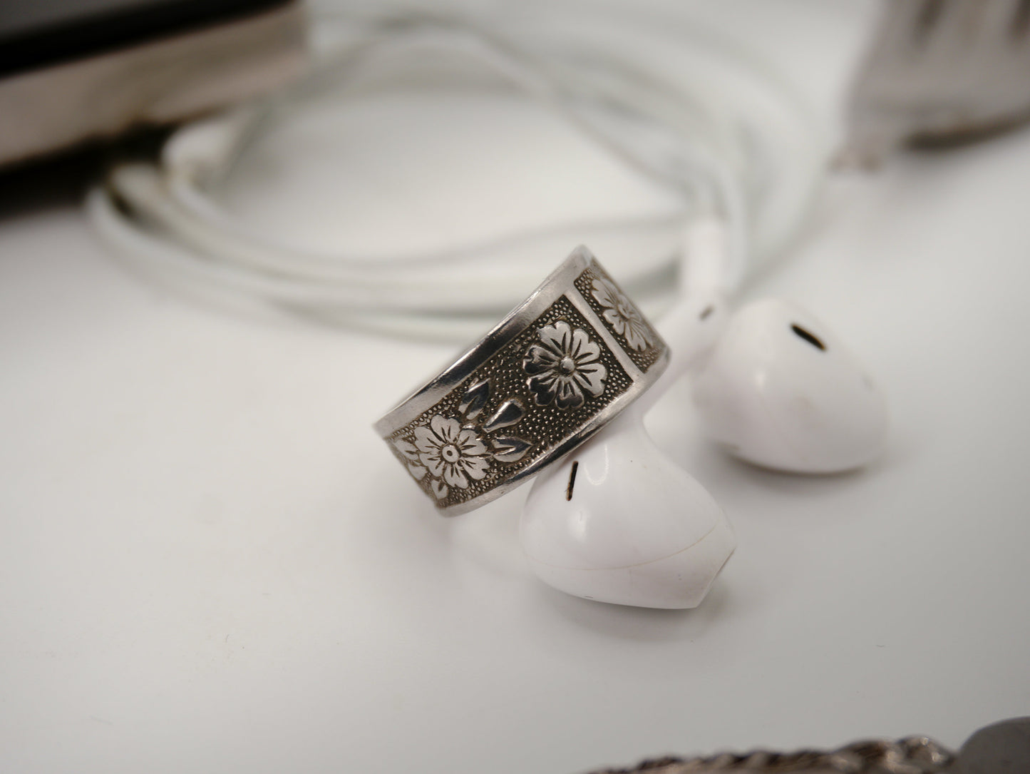 Bague recyclée (taille: 9)