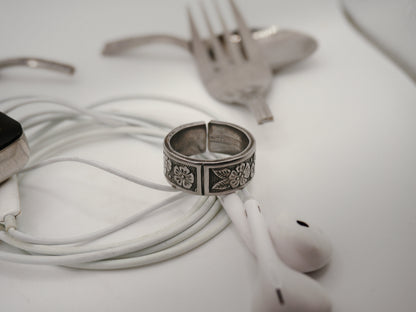 Bague recyclée (taille: 10)