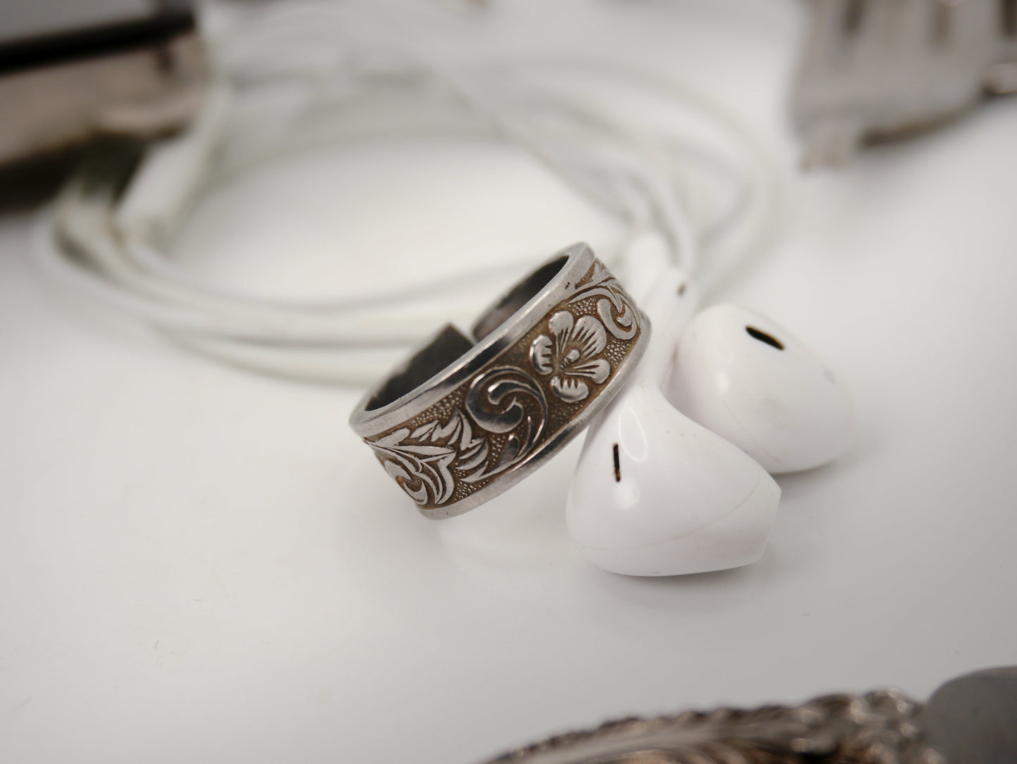 Bague recyclée (taille: 10)