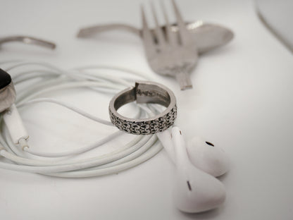 Bague recyclée (taille: 11)
