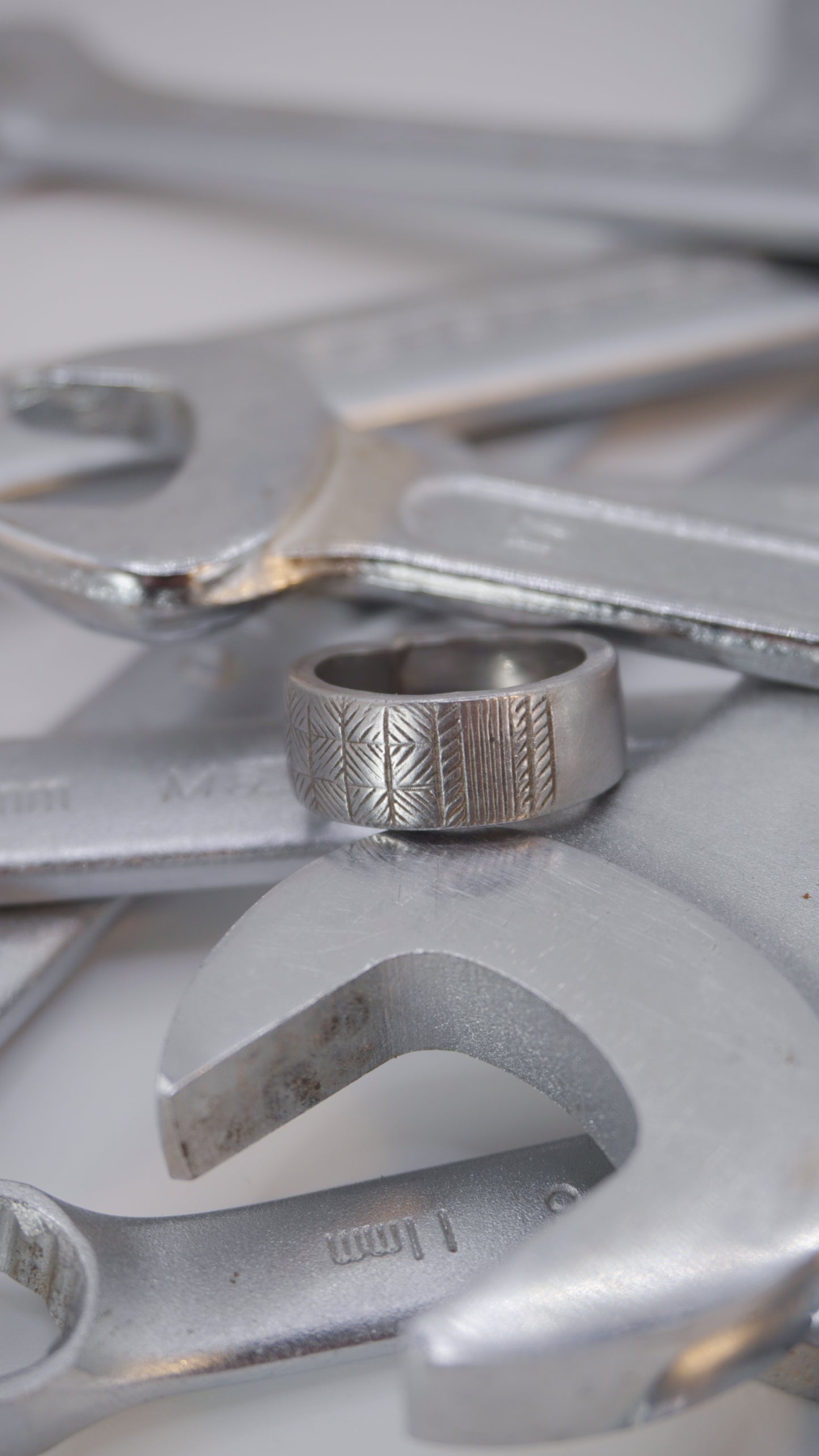 Bague recyclée #24 (taille: 8)