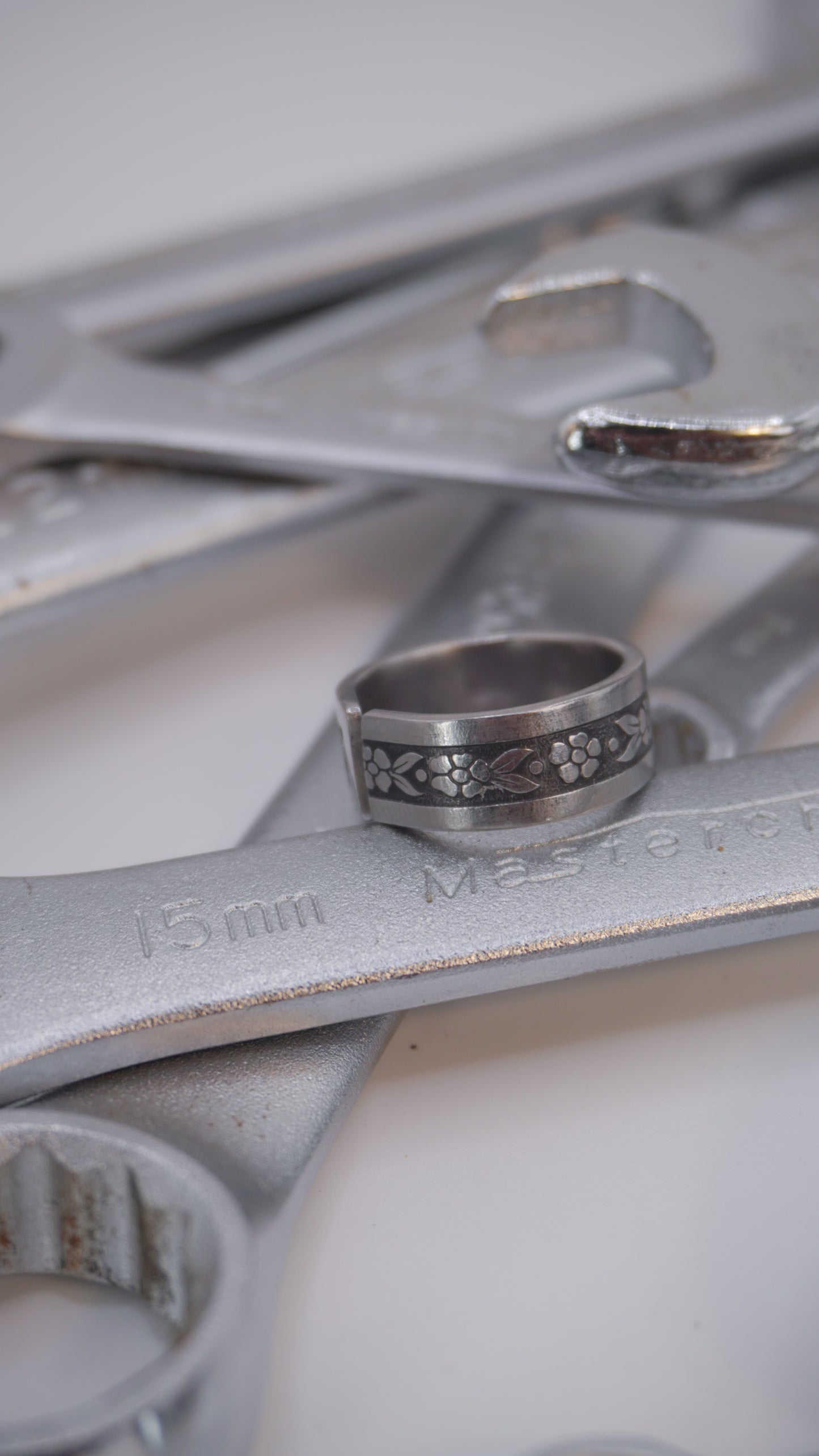 Bague recyclée #13 (tailles: 7)