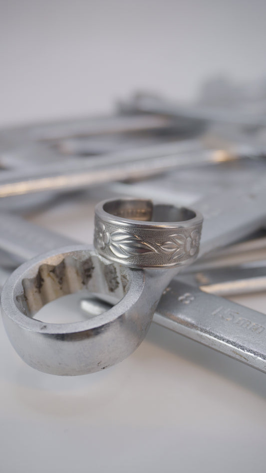 Bague recyclée #28 (tailles multiples)